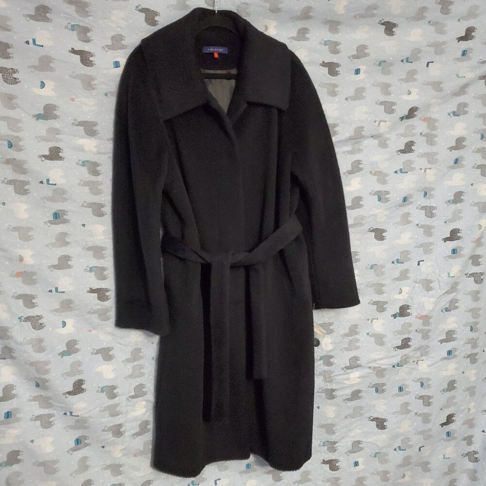 Black Alpaca Coat